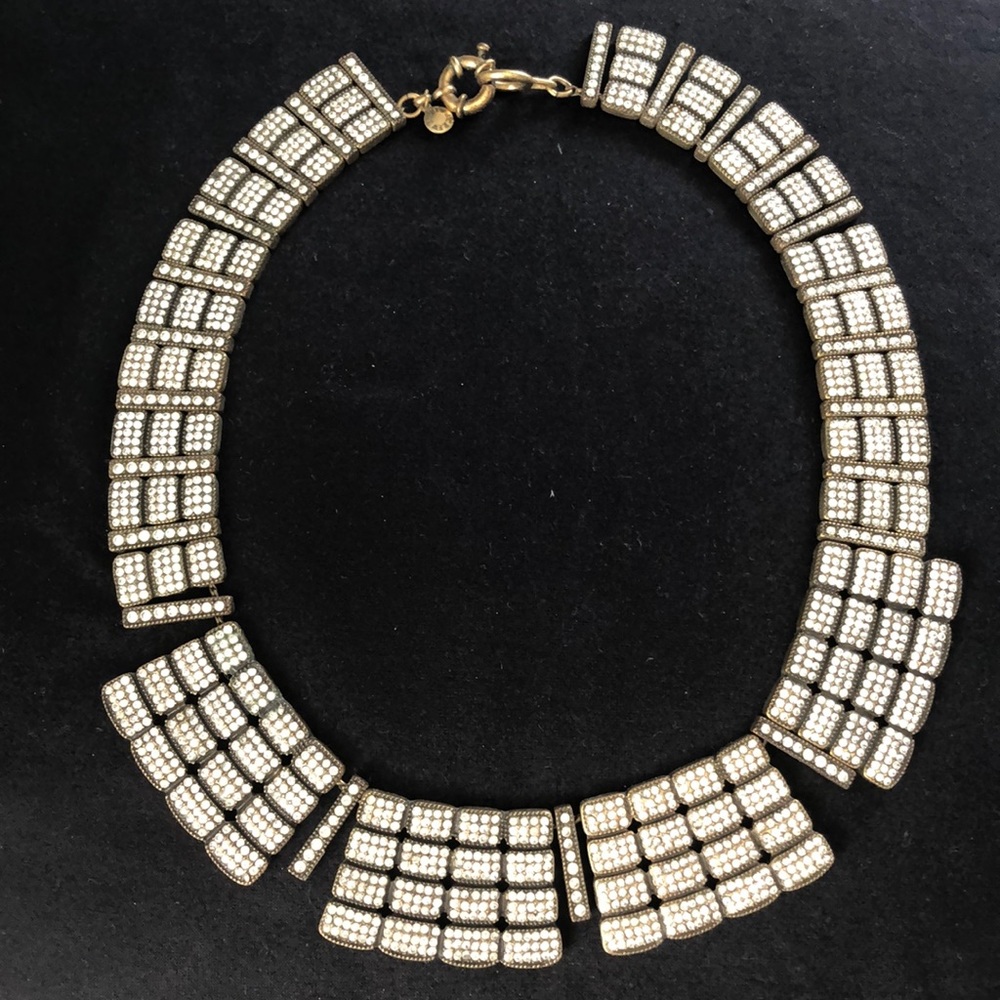 J. Crew Crystal Collar Necklace